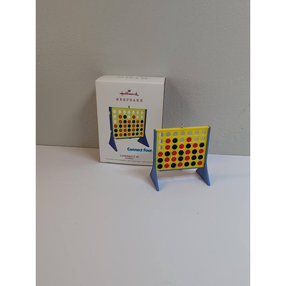 Hallmark Keepsake Hasbro Connect 4 Four Ornament 2019
